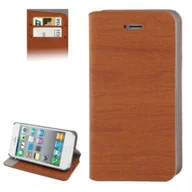 Etui i futerały do telefonów - Designerskie etui na telefon komórkowy Apple iPhone 4 / 4s brązowe - miniaturka - grafika 1