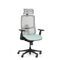 Fotele i krzesła biurowe - Krzesło biurowe JANE, zielone - miniaturka - grafika 1