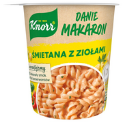 Dania w proszku - Knorr - Dania Makaron śmietana z ziołami - miniaturka - grafika 1