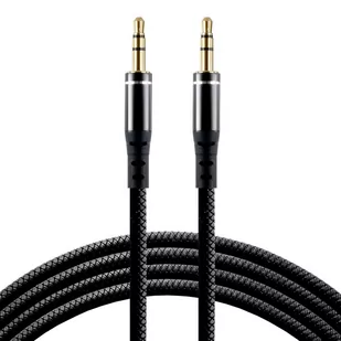 everActive Kabel przewód silikonowy audio AUX wtyk wtyk jack 3.5 mm stereo 150cm everActive CBS-1.5JB czarny CBS-1.5JB - Kable - miniaturka - grafika 3