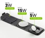 Ładowarki do telefonów - Mophie 3w1 travel charger z MagSafe (2023) - miniaturka - grafika 1