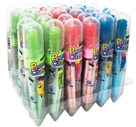 Gumy do żucia, lizaki, dropsy - PENCIL CANDY LIZAK OŁÓWEK PATYCZKI OWOCOWE 30SZT - miniaturka - grafika 1