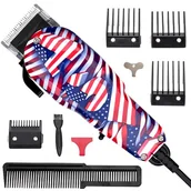 Pozostałe akcesoria fryzjerskie - WMARK maszynka fryzjerska NG-104 strzyżarka elektryczna do włosów golarka do włosów brody głowy - miniaturka - grafika 1