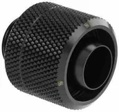 Chłodzenie wodne - Barrow Złączka zaciskowa 16/10 - czarna - miniaturka - grafika 1