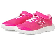 Buty dla dziewczynek - New Balance 520v8 Bungee Koronkowa Koszyk, Pink, 34,5 EU Large, Pink, 34.5 EU szerokie - miniaturka - grafika 1