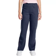Spodnie damskie - Hanes Damskie spodnie treningowe, granatowy melanż, M - miniaturka - grafika 1