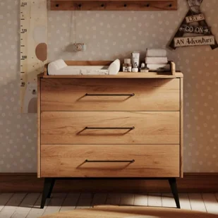 Komoda 3 szuflady Pinio Retro - Komody dla dzieci - miniaturka - grafika 1