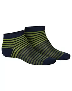 Hudson Męskie skarpety Twice SSOH Sneaker Socke, granatowe, 43/46, morski - Skarpetki damskie - miniaturka - grafika 1
