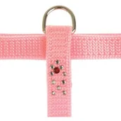 Szelki dla kotów - Zolux Zolux Szelki dla kota "Night Fish" 10 mm kol. różowy - miniaturka - grafika 1