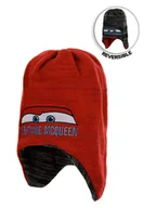 Czapki damskie - Disney Cars Czapka "Auta 3" w kolorze antracytowo-czerwonym - miniaturka - grafika 1