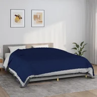 Koce - Vidaxl Koc Obciążeniowy, Niebieski, 235X290 Cm, 11 Kg, Tkanina - miniaturka - grafika 1