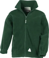 Kurtki i płaszcze dla dziewczynek - Kurtka dziecięca RT36J Junior Active Fleece Jacket Kids , Kolor:Forest, Rozmiary:XS (4-6) - miniaturka - grafika 1