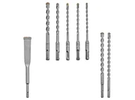 Wiertła - PARKSIDE PERFORMANCE® SDS Plus Zestaw wierteł »PSBSP 2 A1« / »PSBSP 5 A1« / dłuto »PSMP A A1« - miniaturka - grafika 1