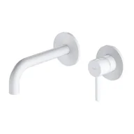 Baterie umywalkowe - Omnires Y Bateria umywalkowa podtynkowa biały mat Y1215HWM - miniaturka - grafika 1