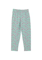 Legginsy - s.Oliver Legginsy dziewczęce, zielony, 116 cm - miniaturka - grafika 1