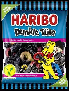 Haribo Dunkle Tüte Żelki 175 g - Żelki - miniaturka - grafika 1