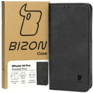 Etui i futerały do telefonów - Bizon Etui Case Pocket Pro do Apple iPhone 14 Pro, czarne - miniaturka - grafika 1