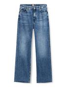 Spodnie damskie - BOSS Damskie spodnie jeansowe, medium blue, 32 - miniaturka - grafika 1