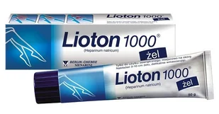 Berlin Chemie Lioton 1000 50 g - Stawy, mięśnie, kości - miniaturka - grafika 1