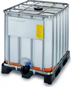 Zbiorniki na deszczówkę - Werit-P Kontener IBC 1000 l UN EX 150/50 na palecie z tworzywa sztucznego do alkoholu wym. 1200 x 1000 x 1163 mm - miniaturka - grafika 1