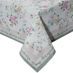 Obrus EUROFIRANY Summer7 140 x 180 cm Naturalny - Obrusy i serwetki - miniaturka - grafika 1