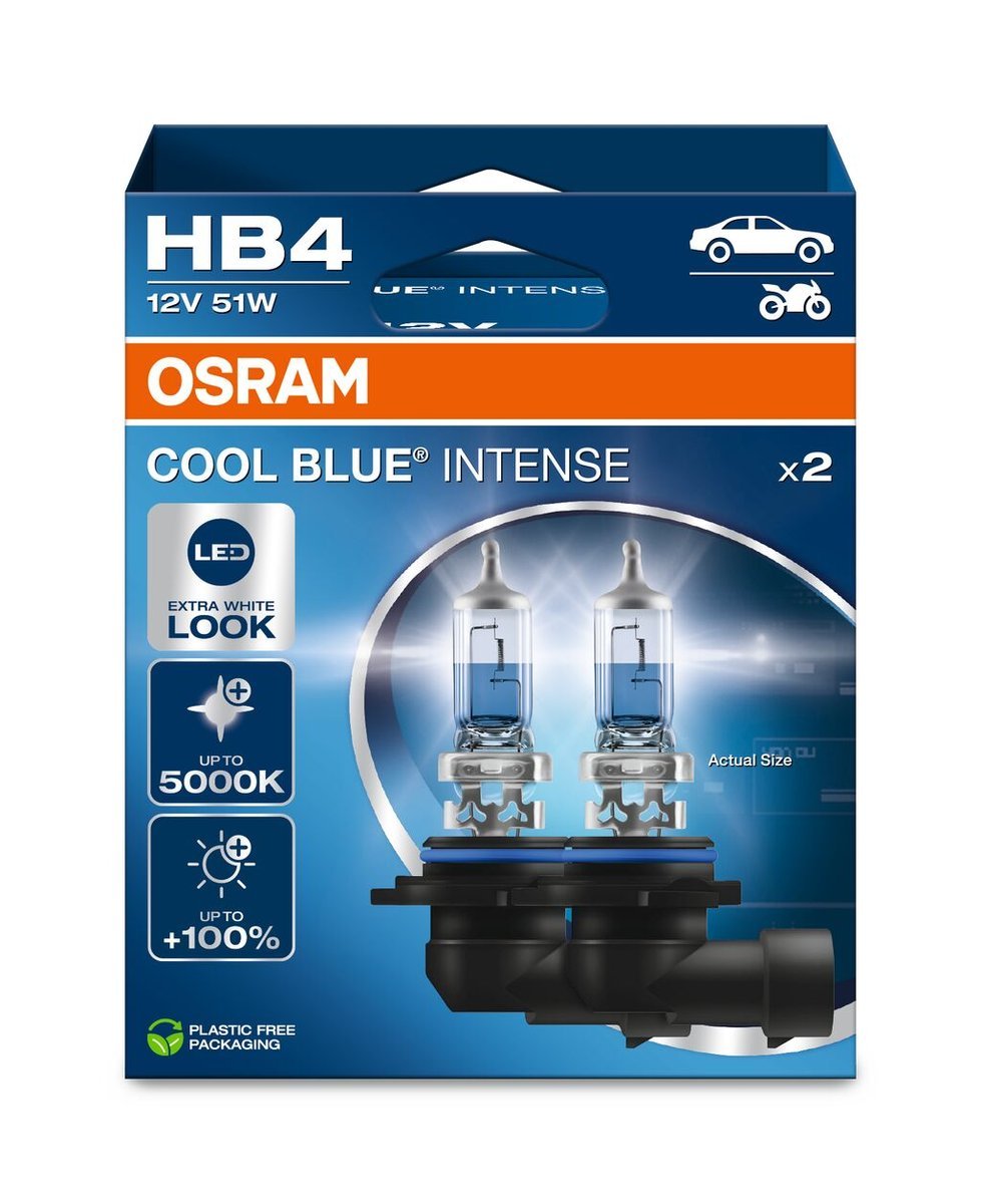Żarówki Osram Cool Blue Intense NextGen HB4 51 W 2 szt.