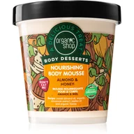 Peelingi do ciała - Organic Shop Body Desserts Almond & Honey Nourishing Mousse Odżywczy mus do ciała o zapachu migdałów i miodu 450ml - miniaturka - grafika 1