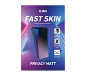 Szkła hartowane na telefon - SBS Fast Skin Privacy Matt - miniaturka - grafika 1