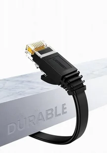 Ugreen kabel przewód internetowy sieciowy Ethernet patchcord RJ45 Cat 6 UTP 1000Mbps 1m czarny (20159) - Patchcordy - miniaturka - grafika 8