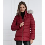 Kurtki damskie - Tommy Hilfiger Puchowa kurtka | Regular Fit - miniaturka - grafika 1