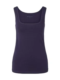 TOM TAILOR Damski Top 1035393, 11331 - Atlantic Ocean Blue, L - Koszulki i topy damskie - miniaturka - grafika 1