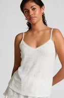 Biustonosze - Hunkemöller Cami lace top Niebieski - miniaturka - grafika 1