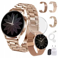 Smartwatch - Calvarywatch Active S Złoty - miniaturka - grafika 1