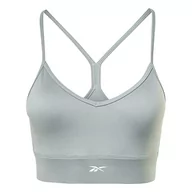 Biustonosze - Reebok Damski biustonosz sportowy, zielony (Harmony Green), XL - miniaturka - grafika 1