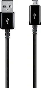 Kabel USB Samsung ECB-DU5ABE USB-A - microUSB 1 m Czarny Bulk - Kable USB - miniaturka - grafika 1
