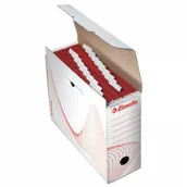 Pudła i kartony archiwizacyjne - ESSELTE Pudło archiwizacyjne teczki /zaw białe ET1574 - miniaturka - grafika 1