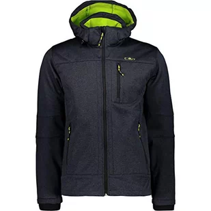 CMP męska kurtka softshell, Asphalt Mel, 52 - Kurtki męskie - miniaturka - grafika 1