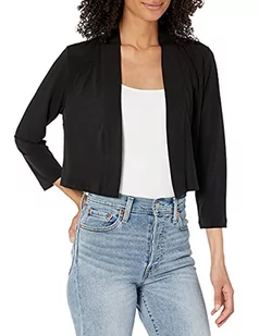 Calvin Klein Sweter damski Shrug, Czarna koszulka, XL - Swetry damskie - miniaturka - grafika 1