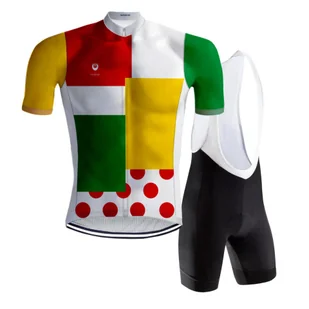 2-częściowy strój rowerowy retro - RedTed - Koszulki rowerowe - miniaturka - grafika 1