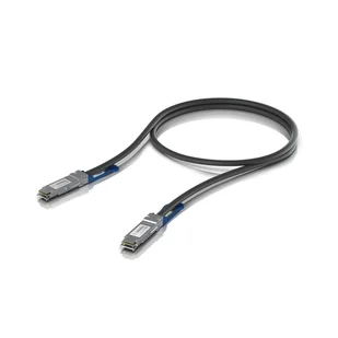 Ubiquiti UACC-DAC-QSFP28-0.5M kabel InfiniBand / światłowodowy 0,5 m Czarny - Kable światłowodowe - miniaturka - grafika 1