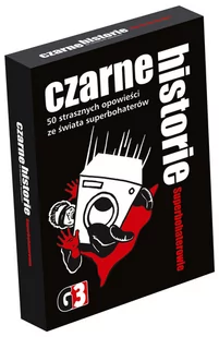 G3 Czarne historie Superbohaterowie - Gry planszowe - miniaturka - grafika 1