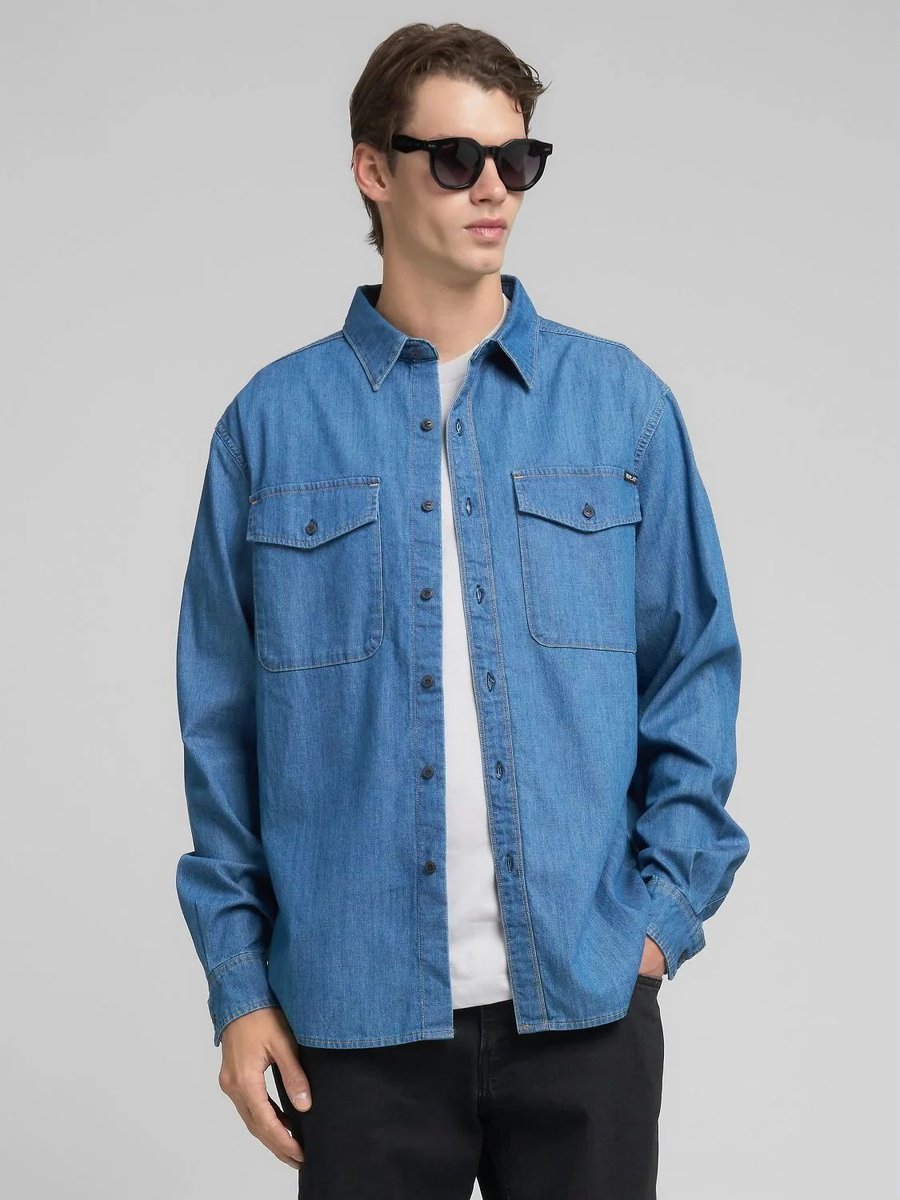 camicie mężczyzna replay m4124.860 b06 009