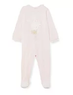 Śpiochy dla niemowląt - Chicco Dziewczyna Tutina in Ciniglia Con Apertura Sul Patello Maluch Śpiący Szczypce, Różowy, 74 - miniaturka - grafika 1