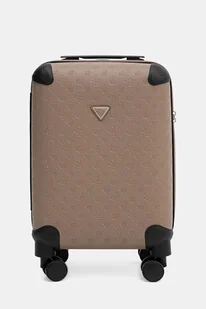 Guess walizka WILDER SMALL kolor beżowy TWDP74 52983 - Walizki - miniaturka - grafika 1