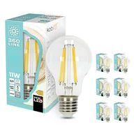 Żarówki LED - Zestaw 6x żarówka E27 11,5W barwa neutralna biała 360 LINE - miniaturka - grafika 1