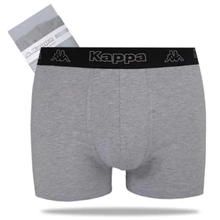 KAPPA Bokserki Męskie 1P Szare Rozmiar 2XL - Majtki męskie - miniaturka - grafika 1