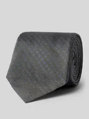 Krawaty i muchy męskie - Krawat z czystego jedwabiu z haftem na całej powierzchni (7,5 cm) - miniaturka - grafika 1