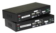 Przełączniki KVM - LevelOne KVM-9036 przedłużacz KVM Nadajnik i odbiornik - miniaturka - grafika 1