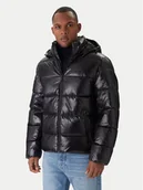 Kurtki męskie - Calvin Klein Kurtka zimowa LV04LD539G Czarny Regular Fit - miniaturka - grafika 1