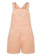 Spodenki damskie - RVCA Ogrodniczki 23B091504 Różowy Relaxed Fit - miniaturka - grafika 1